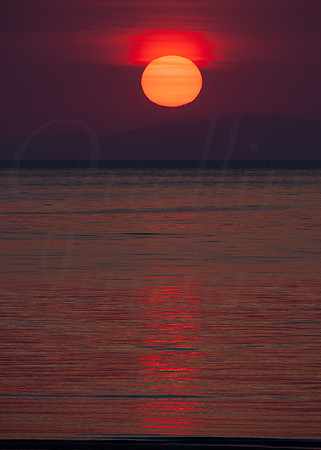 Sunrise over Ramsey North Shore