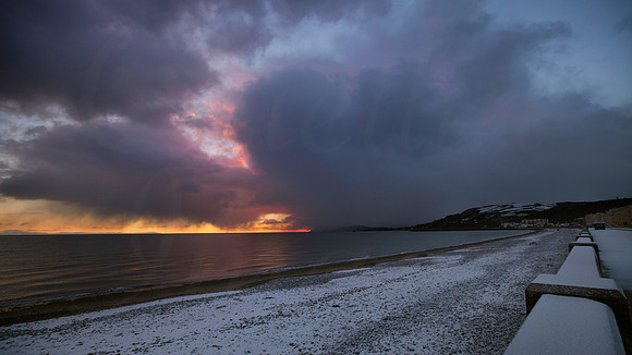 Winter on the beach