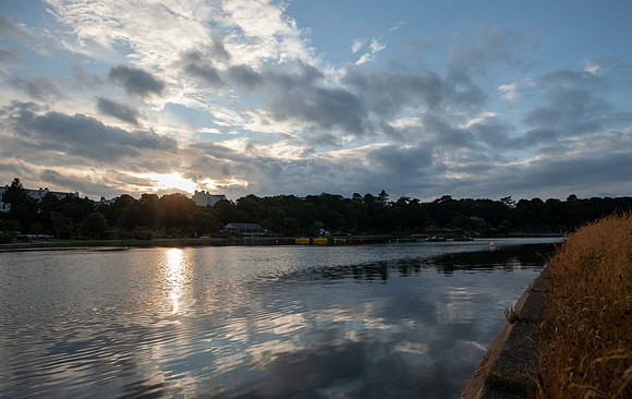 Mooragh park evening