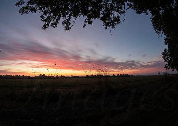 Dawn in Lincolnshire
